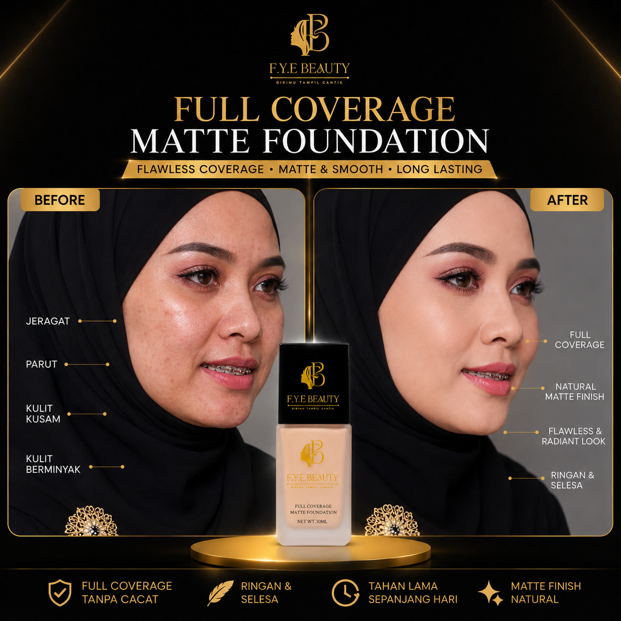 MATTE FOUNDATION FULL COVERAGE