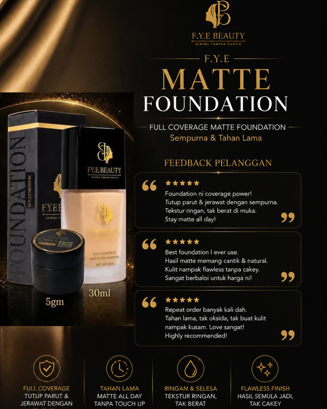 MATTE FOUNDATION FULL COVERAGE