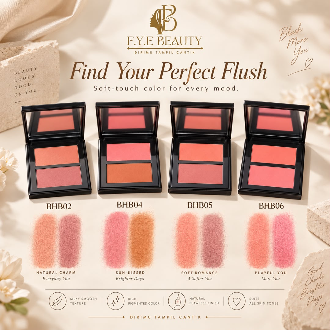 (NEW ARRIVAL) SOFT BLUSHER BLUSH DUO