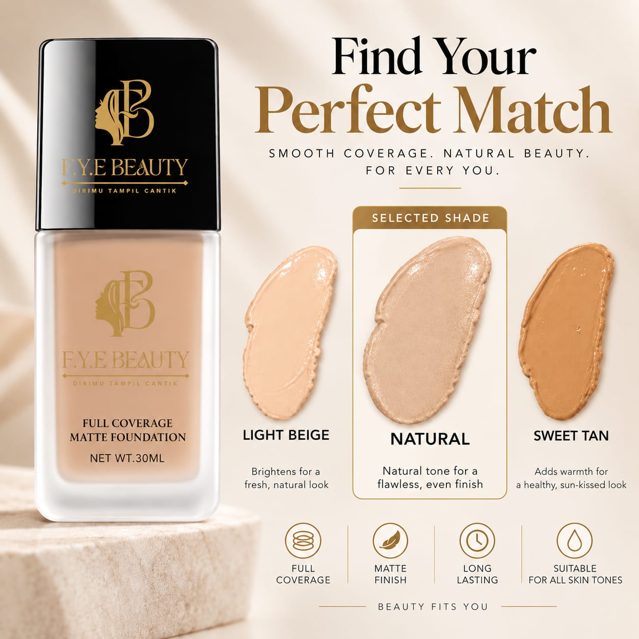 MATTE FOUNDATION FULL COVERAGE