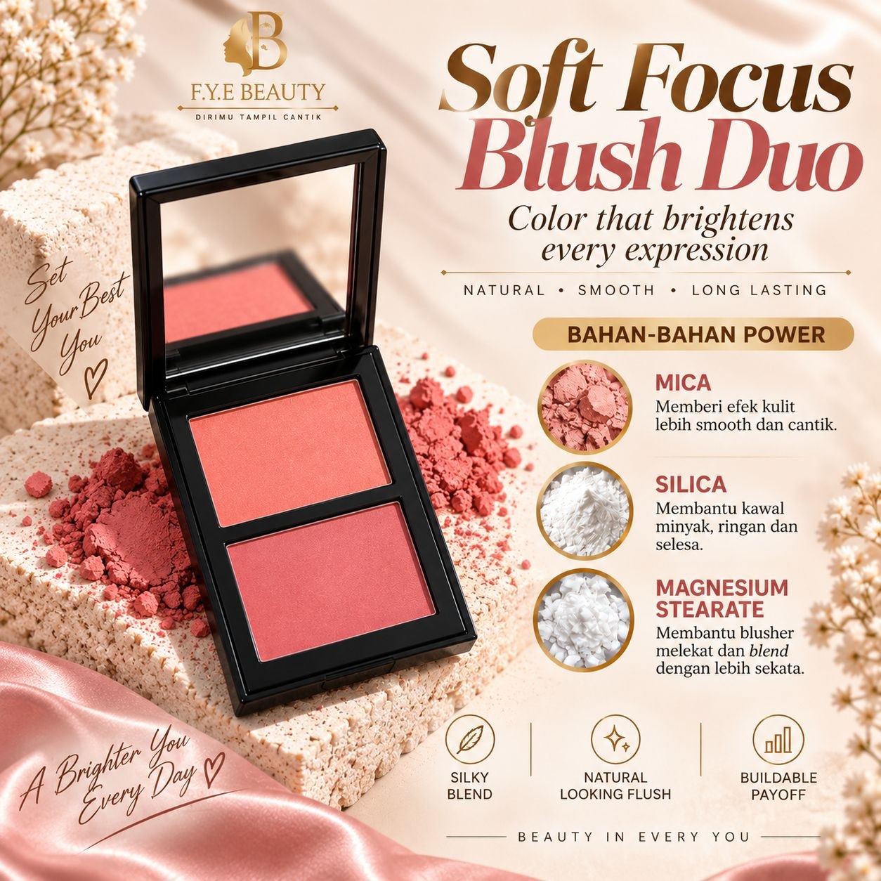 (NEW ARRIVAL) SOFT BLUSHER BLUSH DUO