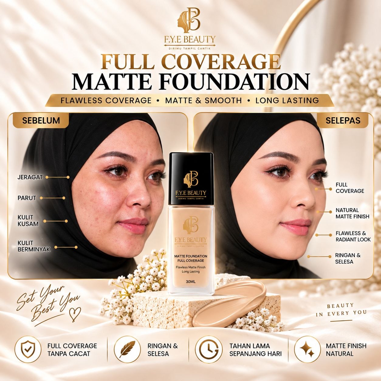 MATTE FOUNDATION FULL COVERAGE