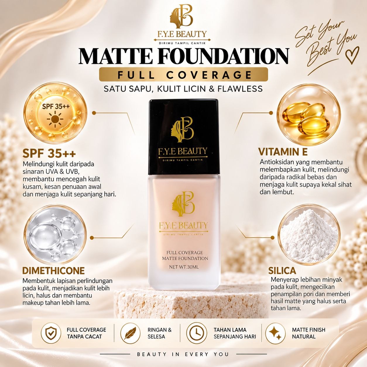 MATTE FOUNDATION FULL COVERAGE