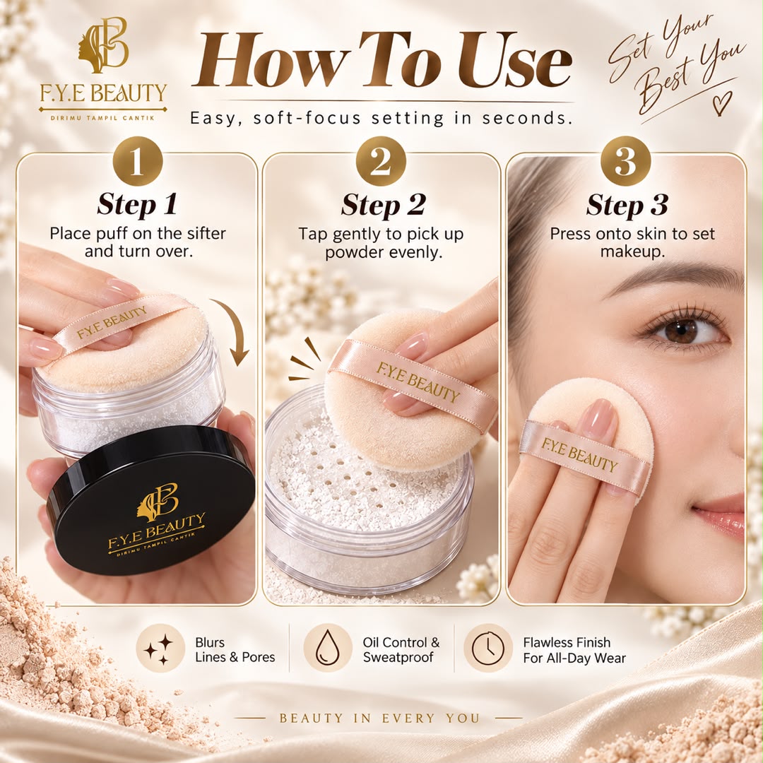 (NEW ARRIVAL) SOFT SETTING LOOSE POWDER